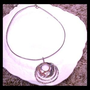 Vintage Silpada N1329 Full Circle Necklace